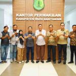 Audiensi yang berlangsung penuh keakraban pada Jumat (12/09/2025) di Kantor perwakilan Muba, Palembang.