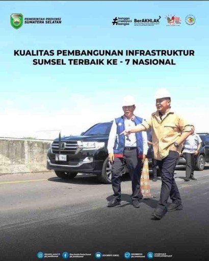 Provinsi Sumsel kembali mencatatkan prestasi membanggakan di bawah kepemimpinan Gubernur Dr. H. Herman Deru.
