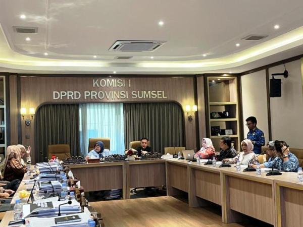 Komisi I DPRD Provinsi Sumatera Selatan (Sumsel) menggelar rapat koordinasi bersama Tim Seleksi (Timsel) Komisioner Komisi Penyiaran Indonesia Daerah (KPID) Sumsel, terkait proses pendaftaran calon komisioner periode 2025–2028.
