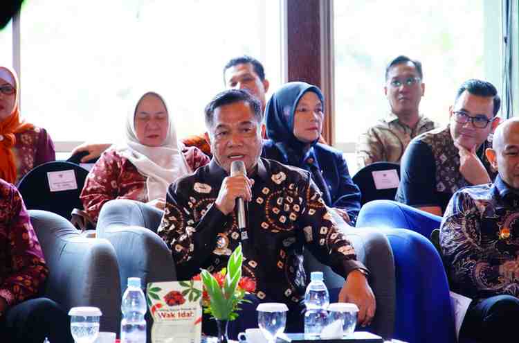 H M Toha Tohet SH menyampaikan komitmen serius dalam mewujudkan kemandirian pangan berkelanjutan di Sumatera Selatan.