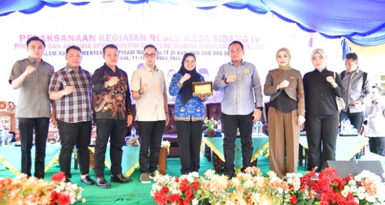 Reses ini dipimpin langsung oleh Ketua DPRD Sumsel, Andie Dinialdie, bersama enam anggota lainnya yaitu Sri Mulyadi (Koordinator Reses dari Partai Gerindra), Isyana Lonitasari (dari Partai Demokrat), At Thahirah Putri Lestari (dari PPP), Fathan Qoribi (dari PKB), Andri Fitriansyah (dari Partai NasDem), dan Mirza Gumay (dari PAN).