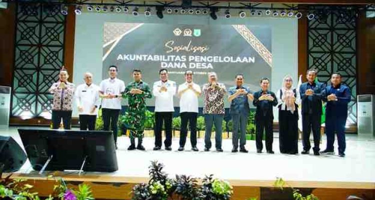 Pemkab Muba menggelar Sosialisasi Akuntabilitas Pengelolaan Dana Desa, di Opproom Pemkab Muba, Rabu (15/10/2025).