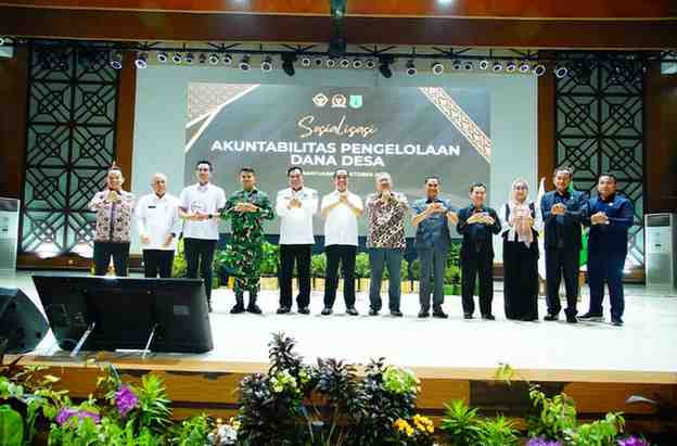 Pemkab Muba menggelar Sosialisasi Akuntabilitas Pengelolaan Dana Desa, di Opproom Pemkab Muba, Rabu (15/10/2025).