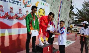 Atlet cabang olahraga (cabor) Panjat Tebing Kabupaten Musi Banyuasin (Muba) berhasil meraih juara umum di ajang PORPROV XV Sumsel di Muba. Atlet cabang olahraga (cabor) Panjat Tebing Kabupaten Musi Banyuasin (Muba) berhasil meraih juara umum di ajang PORPROV XV Sumsel di Muba.