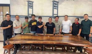 Kasubdit V Keamanan Khusus (Kamsus) Dit Intelkam Polda Sumsel, AKBP Dudi Novery, bersama sejumlah anggota, menerima silaturahmi Dewan Pimpinan Daerah (DPD) Pro Jurnalis Media Siber (PJS) Sumsel. (foto : DPD PJS Sumsel)