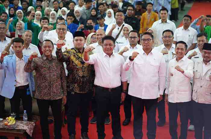 H. Herman Deru menghadiri Kongres V Forum Badan Eksekutif Mahasiswa (BEM)/Dewan Eksekutif Mahasiswa (DEMA) Perguruan Tinggi Agama Islam (PTAI) se-Indonesia.