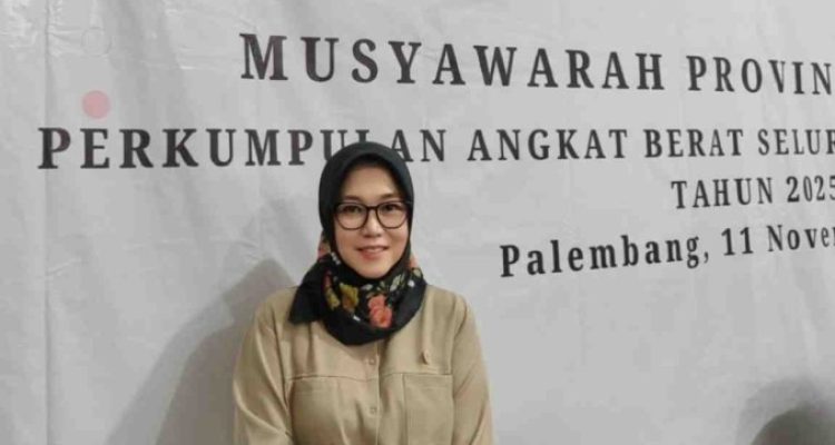Sri Andriani MM, M.I.Kom terpilih secara aklamasi dalam musyawarah provinsi Pabersi yang dilangsungkan di gedung Nahdlatul Ulama (NU) Sumsel, Selasa (11/11/2025).