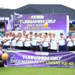 H. Herman Deru secara resmi membuka Turnamen Golf dalam rangka Dies Natalis ke-65 Fakultas Teknik Universitas Sriwijaya (FT Unsri) yang digelar di Kenten Heritage Golf Palembang Sabtu (8/11/2025).