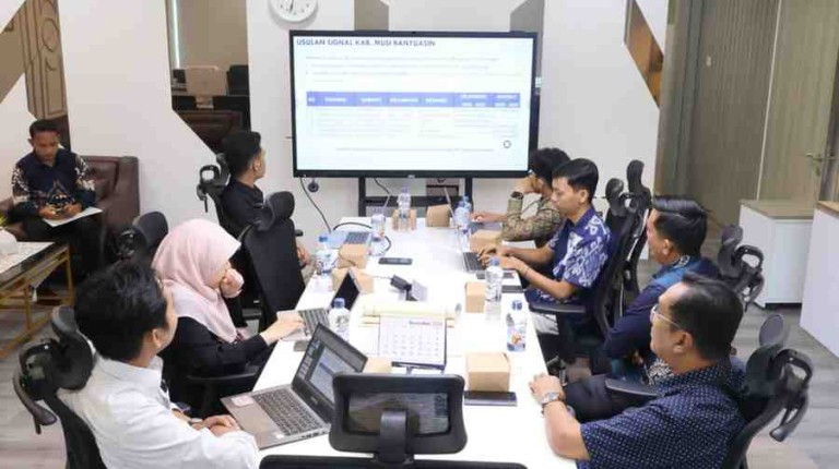 Pemkab Muba melakukan konsultasi langsung ke Kementerian Komunikasi dan Digital (Komdigi), Kamis (13/11/2025)
