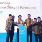 Gubernur Sumatera Selatan meresmikan Pavilion Bank Syariah Indonesia (BSI) Region Office III Palembang yang bertempat di Pavilion BSI RO III Palembang, Selasa (18/11/2025).