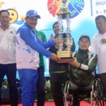 Wakil Bupati Muba, Abdur Rohman Husen, menutup pelaksanaan Pekan Paralympic Provinsi (Peparprov) ke-V Sumatera Selatan (Sumsel) Tahun 2025, pada hari Jum'at, tanggal 7 November 2025 di Opproom Pemerintah Kabupaten (Pemkab) Musi Banyuasin.