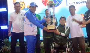 Wakil Bupati Muba, Abdur Rohman Husen, menutup pelaksanaan Pekan Paralympic Provinsi (Peparprov) ke-V Sumatera Selatan (Sumsel) Tahun 2025, pada hari Jum'at, tanggal 7 November 2025 di Opproom Pemerintah Kabupaten (Pemkab) Musi Banyuasin. Wakil Bupati Muba, Abdur Rohman Husen, menutup pelaksanaan Pekan Paralympic Provinsi (Peparprov) ke-V Sumatera Selatan (Sumsel) Tahun 2025, pada hari Jum'at, tanggal 7 November 2025 di Opproom Pemerintah Kabupaten (Pemkab) Musi Banyuasin.