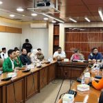 Ketua DPRD Provinsi Sumatera Selatan (Sumsel), Andie Dinialdie, bersama perwakilan mahasiswa Sumsel, menyampaikan aspirasi hasil aksi unjuk rasa damai di Gedung DPRD Sumsel, hari Senin, tanggal 1 September 2025 yang lalu, kepada pimpinan MPR dan anggota DPR Republik Indonesia di Senayan, Jakarta, hari Kamis, tanggal 4 September 2025.