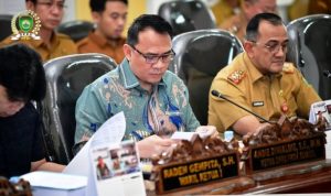 Badan Anggaran (Banggar) Dewan Perwakilan Rakyat Daerah (DPRD) Provinsi Sumatera Selatan (Sumsel) menggelar rapat bersama Tim Anggaran Pemerintah Daerah (TAPD) dan Inspektorat, pada hari Selasa, tanggal 12 Agustus 2025.