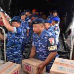 Sebanyak 14 ton bantuan kemanusiaan untuk korban bencana alam di Aceh, Sumatera Utara, dan Sumatera Barat diberangkatkan oleh Lanud Sri Mulyono Herlambang (Smh) bersama Forkopimda Kota Palembang pada Jumat (5/12/2025).