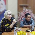 Hj Eva Susanti S.E., M.M., menggelar kegiatan Sosialisasi Empat Pilar MPR RI yang menyasar kalangan jurnalis media siber di Kota Palembang.
