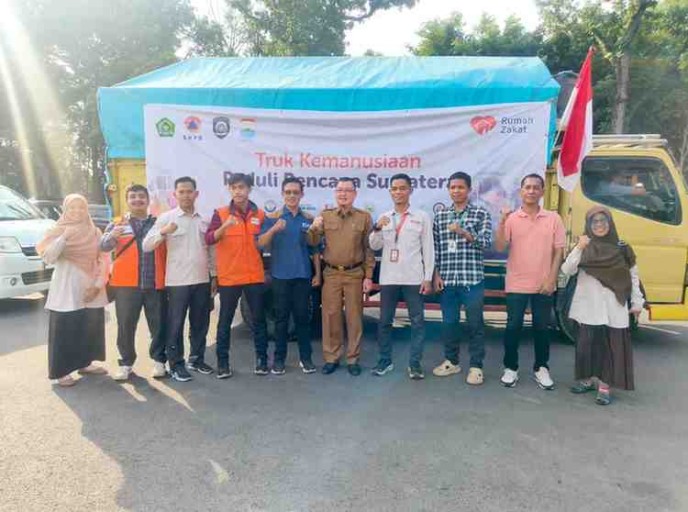 Rumah Zakat Sumatera Selatan kembali menunjukkan komitmennya dalam respon kebencanaan dengan memberangkatkan satu unit truk kemanusiaan untuk membantu masyarakat terdampak banjir dan tanah longsor di sejumlah wilayah di Sumatera.