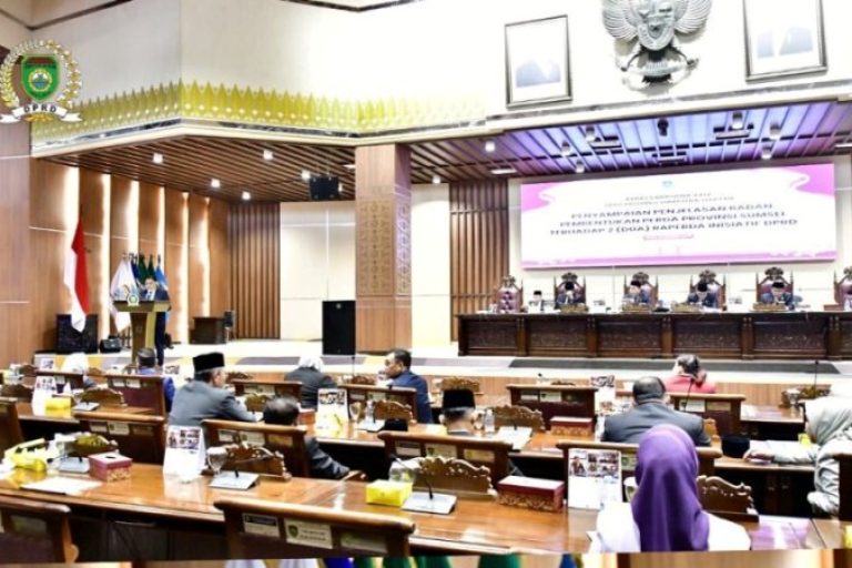 Dewan Perwakilan Rakyat Daerah (DPRD) Provinsi Sumatera Selatan (Sumsel) menggelar Rapat Paripurna ke-24 dengan agenda penyampaian penjelasan terhadap dua Rancangan Peraturan Daerah (Raperda) Inisiatif DPRD Sumsel.
