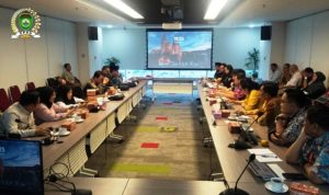 Anggota Komisi III DPRD Sumsel melakukan kunjungan kerja intensif ke Satuan Kerja Khusus Pelaksana Kegiatan Usaha Hulu Minyak dan Gas Bumi (SKK MIGAS), pada hari Sabtu, tanggal 4 Oktober 2025.