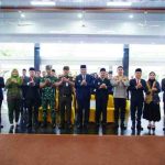 Bupati Musi Banyuasin H. M. Toha Tohet, S.H didampingi Wakil Bupati Musi Banyuasin Kyai Abdur Rohman Husen, melantik dan mengambil sumpah jabatan Pejabat di Lingkungan Pemerintah Kabupaten Musi Banyuasin Tahun 2025.