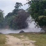 kebocoran pipa gas milik PT Pertamina Hulu Rokan (PHR) Zona 4, Kamis (23/1/2026) pagi.