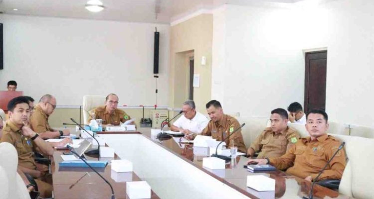 Rapat Koordinasi Percepatan dan Dukungan Perizinan Program Listrik Perdesaan (Lisdes) di Provinsi Sumatera Selatan Secara Virtual, Senin (26/01/2026).