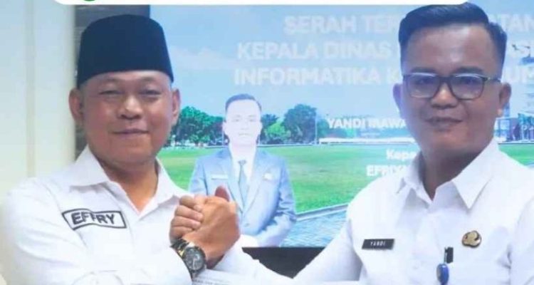 Dinas Komunikasi dan Informatika (Kominfo) melaksanakan Serah Terima Jabatan (Sertijab) dan Pisah Sambut Kepala Dinas Kominfo Kota Prabumulih, yang digelar di Ruang Vidcon Dinas Kominfo Kota Prabumulih, Rabu (28/1/2026).