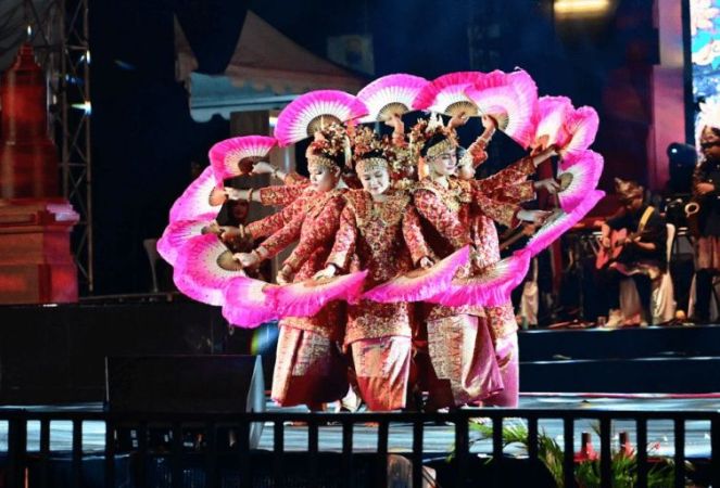 Festival Sriwijaya dari Provinsi Sumatera Selatan, Termasuk ke dalam 125 Event Unggulan tahun 2026 dari Kementerian Pariwisata Republik Indonesia. (foto : Kemenpar.go.id)