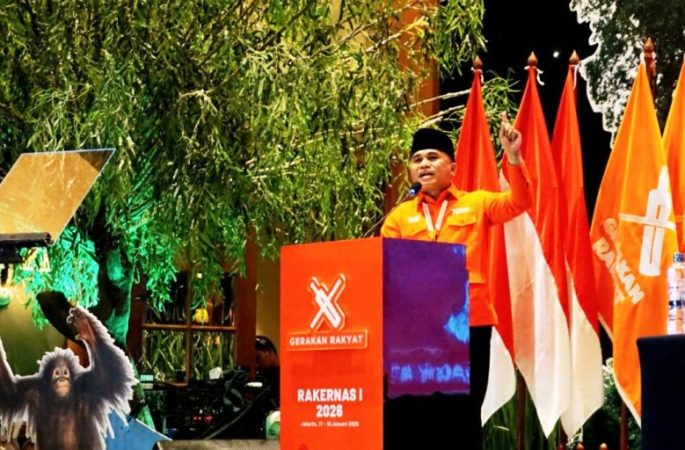 Ketua Umum Partai Gerakan Rakyat, Sahrin Hamid. (Dok. Humas DPP Partai Gerakan Rakyat)