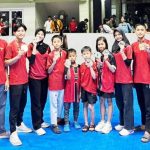 atlet-atlet Global Taekwondo Academy (GTA) Palembang pada ajang Kejuaraan Prabu Challenge 9 yang berlangsung pada 15–18 Januari 2026 di Tangerang, Banten.