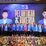 Pengurus Koordinator Cabang (PKC) Pergerakan Mahasiswa Islam Indonesia (PMII) Provinsi Sumatera Selatan (Sumsel) periode 2025–2027 resmi dilantik di The Zuri Hotel Palembang, pada hari Sabtu, tanggal 17 Januari 2026. (MUSINEWS.ID/HAIRUDIN)