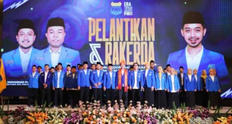 Pengurus Koordinator Cabang (PKC) Pergerakan Mahasiswa Islam Indonesia (PMII) Provinsi Sumatera Selatan (Sumsel) periode 2025–2027 resmi dilantik di The Zuri Hotel Palembang, pada hari Sabtu, tanggal 17 Januari 2026. (MUSINEWS.ID/HAIRUDIN)