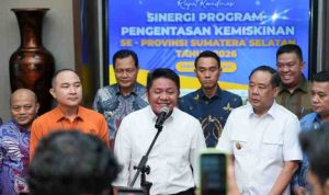 Rakor Sinergi Program Pengentasan Kemiskinan yang digelar di Griya Agung, Kamis (5/2) Rakor Sinergi Program Pengentasan Kemiskinan yang digelar di Griya Agung, Kamis (5/2)