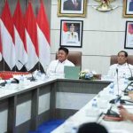 Rapat percepatan pembangunan Jalan Khusus Angkutan Batubara yang melintasi Kabupaten Lahat, Kabupaten Muara Enim, dan Kabupaten Penukal Abab Lematang Ilir (PALI). Rapat berlangsung di Ruang Rapat Bina Praja, Senin (9/1/2026).