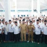 Pembukaan Manasik Haji Terintegrasi tingkat Kabupaten Ogan Komering Ilir (OKI) Provinsi Sumatera Selatan, resmi digelar di Masjid Al Ikhlas, Kelurahan Jua-Jua, Kayuagung, (09/2/2025).