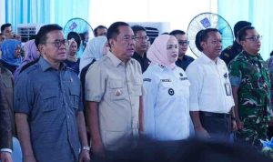 Netta Indian, S.P turut hadir dalam acara Pelepasan Ekspor Perdana. Kamis (12/02/2026).