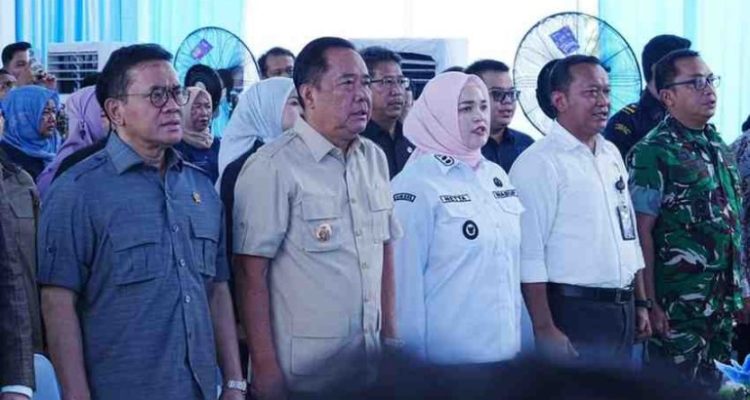 Netta Indian, S.P turut hadir dalam acara Pelepasan Ekspor Perdana. Kamis (12/02/2026).