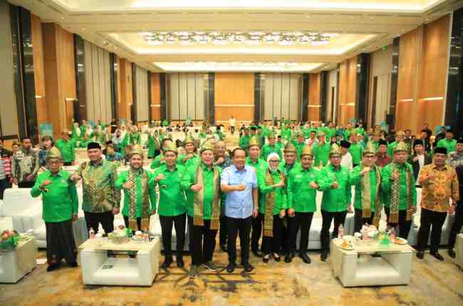 H. Cik Ujang, menghadiri Pengukuhan Pengurus DPW, Orientasi Politik, dan Musyawarah Kerja Wilayah (Muskerwil) DPW Partai Kebangkitan Bangsa (PKB) Provinsi Sumatera Selatan masa bakti 2026–2031. Acara ini berlangsung khidmat di Hotel Santika Premier Bandara Palembang, Sabtu (14/02/2026).