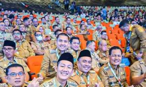 Panca Wijaya Akbar, S.H., M.Si., M.I.Kom bersama jajaran Forum Koordinasi Pimpinan Daerah (Forkopimda) Kabupaten Ogan Ilir Provinsi Sumatera Selatan, menghadiri Rapat Koordinasi Nasional (Rakornas) Pemerintah Pusat dan Daerah Tahun 2026, Senin (02/02/2026). Panca Wijaya Akbar, S.H., M.Si., M.I.Kom bersama jajaran Forum Koordinasi Pimpinan Daerah (Forkopimda) Kabupaten Ogan Ilir Provinsi Sumatera Selatan, menghadiri Rapat Koordinasi Nasional (Rakornas) Pemerintah Pusat dan Daerah Tahun 2026, Senin (02/02/2026).