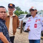 Portal di perlintasan rel kereta api kawasan Patih Galung Kota Prabumulih Provinsi Sumatera Selatan, akhirnya resmi dibuka pada Jum’at, 27 Februari, 2026.