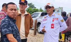 Portal di perlintasan rel kereta api kawasan Patih Galung Kota Prabumulih Provinsi Sumatera Selatan, akhirnya resmi dibuka pada Jum’at, 27 Februari, 2026.