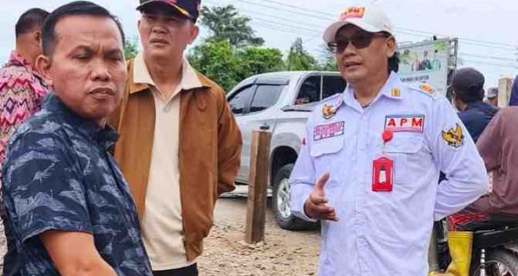 Portal di perlintasan rel kereta api kawasan Patih Galung Kota Prabumulih Provinsi Sumatera Selatan, akhirnya resmi dibuka pada Jum’at, 27 Februari, 2026.