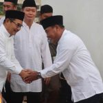 Wakil Bupati (Wabup) Kabupaten Muba, Abdur Rohman Husen, memimpin kegiatan Safari Ramadhan, di Masjid Al-Muttaqien, Desa Mekar Jadi, Kecamatan Sungai Lilin, hari Kamis, tanggal 26 Februari 2026. (MUSINEWS.ID/HAIRUDIN)