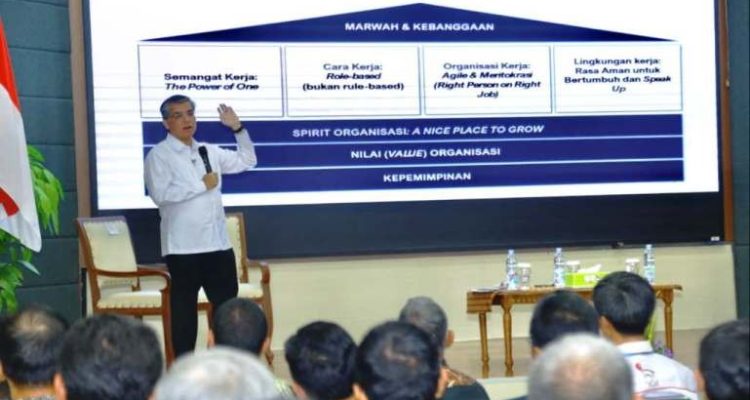 Menteri Ketenagakerjaan Republik Indonesia, Yassierli, saat melakukan kunjungan kerja ke Balai Pelatihan Vokasi dan Produktivitas (BPVP) Surakarta, Jawa Tengah, pada hari Jum'at, tanggal 30 Januari 2026. (foto : Humas Kemenaker)