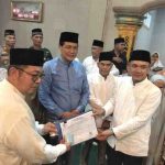 Safari Ramadan di Masjid Al-Munawaroh, Desa Beringin, Kecamatan Lubai Kabupaten Muara Enim Provinsi Sumatera Selatan, Jumat (7/3/2026).