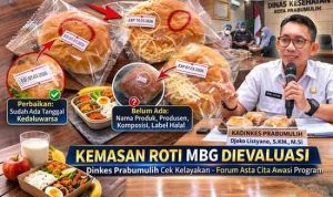 Djoko Listyano, S.KM., M.Si, angkat bicara terkait temuan kemasan roti dalam program Makanan Bergizi Gratis (MBG) yang belum mencantumkan informasi produk secara lengkap