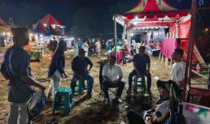 Wahana Rumah Hantu di Pasar Malam yang berlokasi di Jalan Lingkar Timur, dekat Tugu Jogja, Kota Prabumulih Provinsi Sumatera Selatan, menimbulkan keresahan masyarakat.