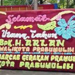 jajaran Kwartir Cabang (Kwarcab) bersama masyarakat Kota Prabumulih menyampaikan ucapan selamat ulang tahun ke-51 kepada Wali Kota Prabumulih, H. Arlan, Senin (30/3/2026). jajaran Kwartir Cabang (Kwarcab) bersama masyarakat Kota Prabumulih menyampaikan ucapan selamat ulang tahun ke-51 kepada Wali Kota Prabumulih, H. Arlan, Senin (30/3/2026).