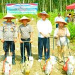 Wali Kota Prabumulih H. Arlan yang diwakili Asisten I Bidang Pemerintahan dan Kesejahteraan Rakyat, Dr. Drs. H. Aris Priadi, SH., M.Si., menghadiri kegiatan Penanaman Jagung Serentak Kuartal I Tahun 2026