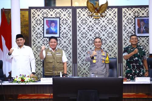 Rapat Koordinasi (Rakor) Lintas Sektoral dalam rangka kesiapan pelayanan perayaan Idulfitri 1447 Hijriah.